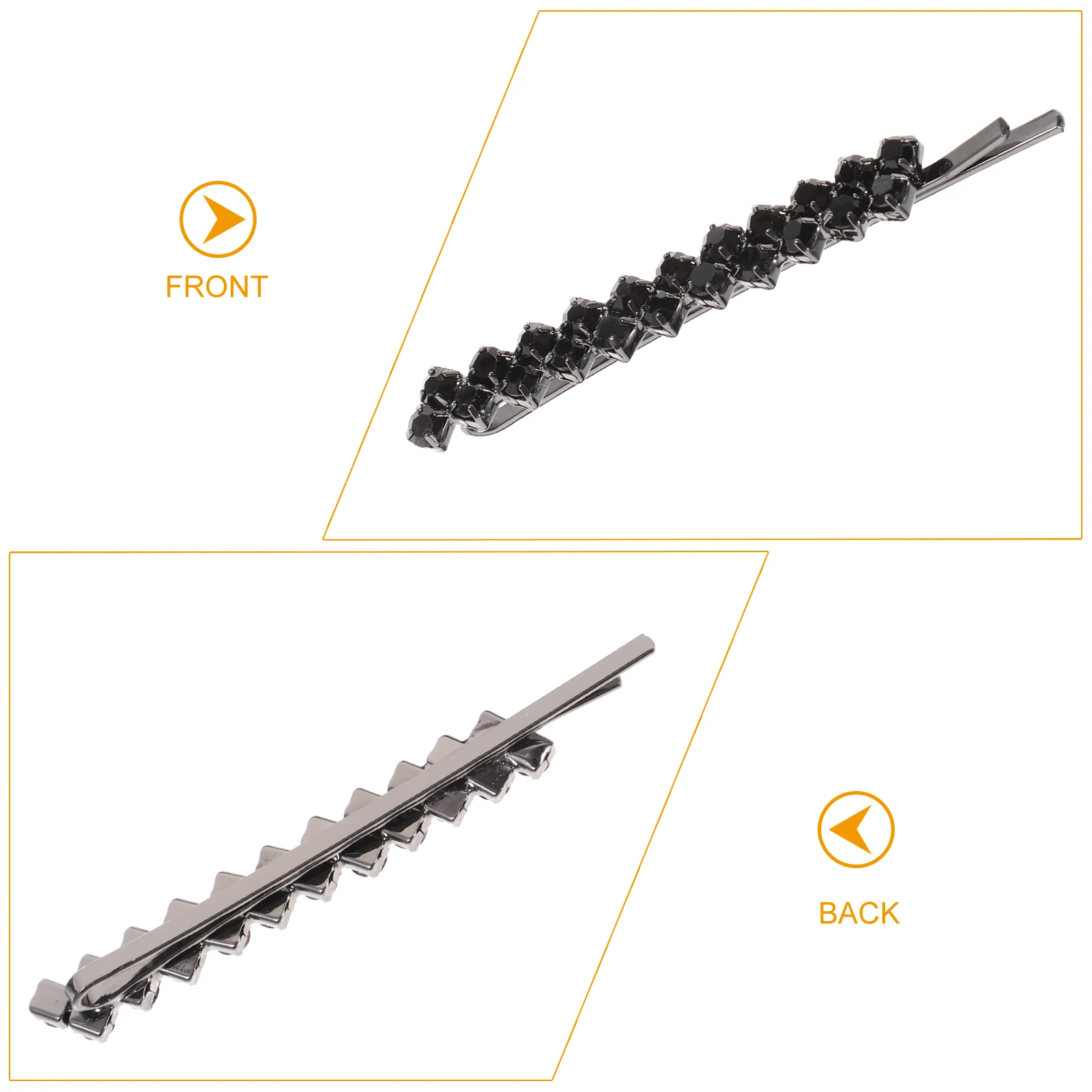 

/Set Rhinestone Hairpins Metal Hair Clips Stylish Hairpin For Women Party Wedding Dance Engagement Bobby Hairpins Alloy Hair