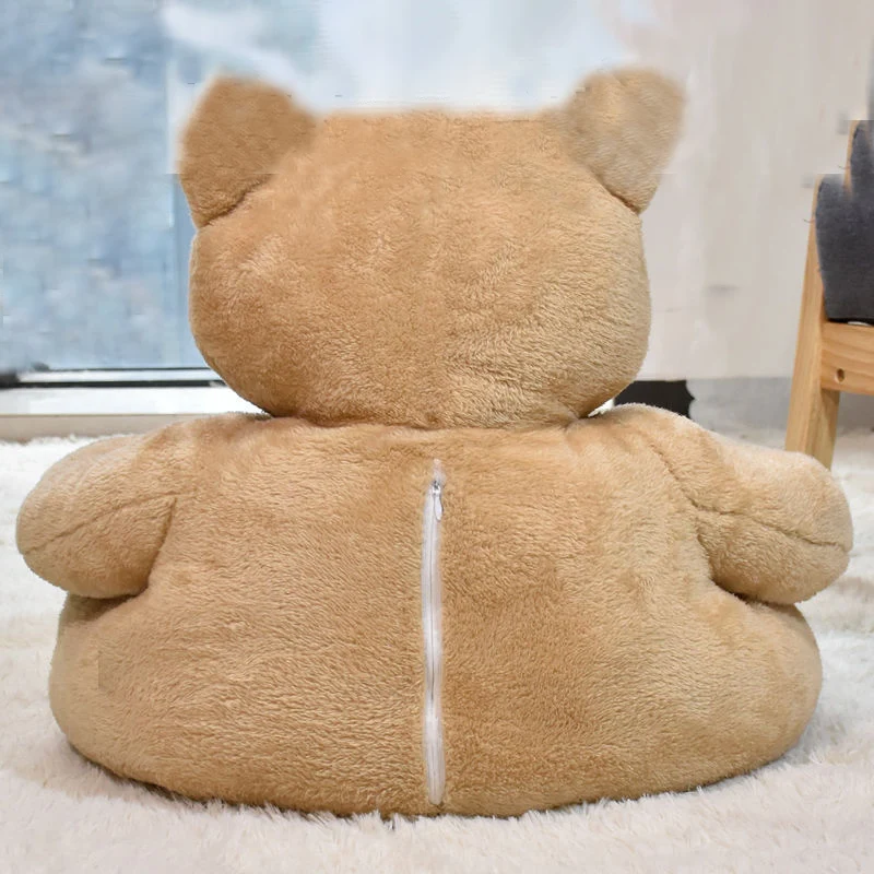 Winter Warm Dog Bed Soft Cozy Cute Bear Hug Pet Sleeping Mat for Small Medium Dogs Cats Plush Non-slip Cat Sofa Pet Supplies