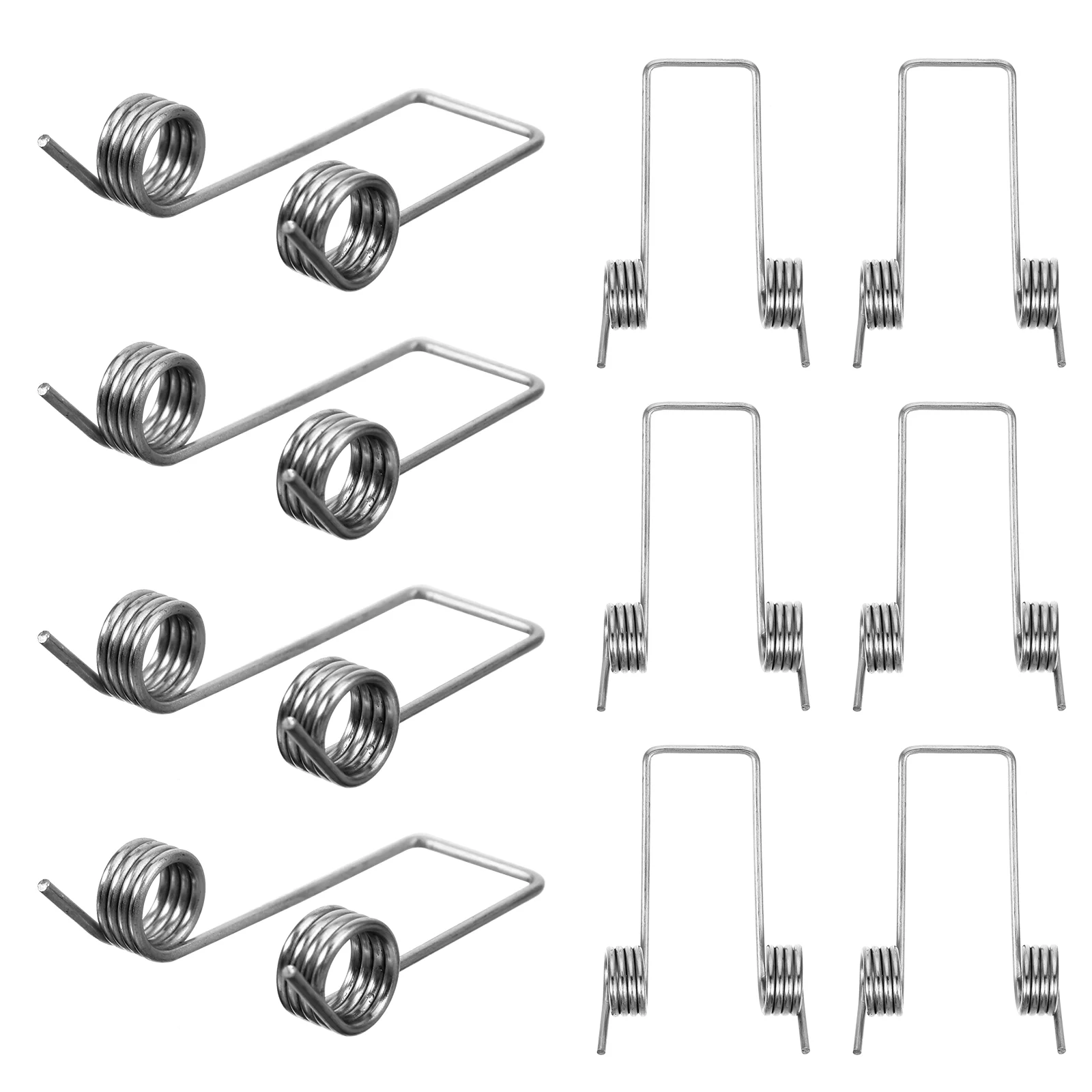 Accessori per pattumiera a doppia molla da 10 pezzi Molle in acciaio inossidabile Sostituisci il filo di torsione