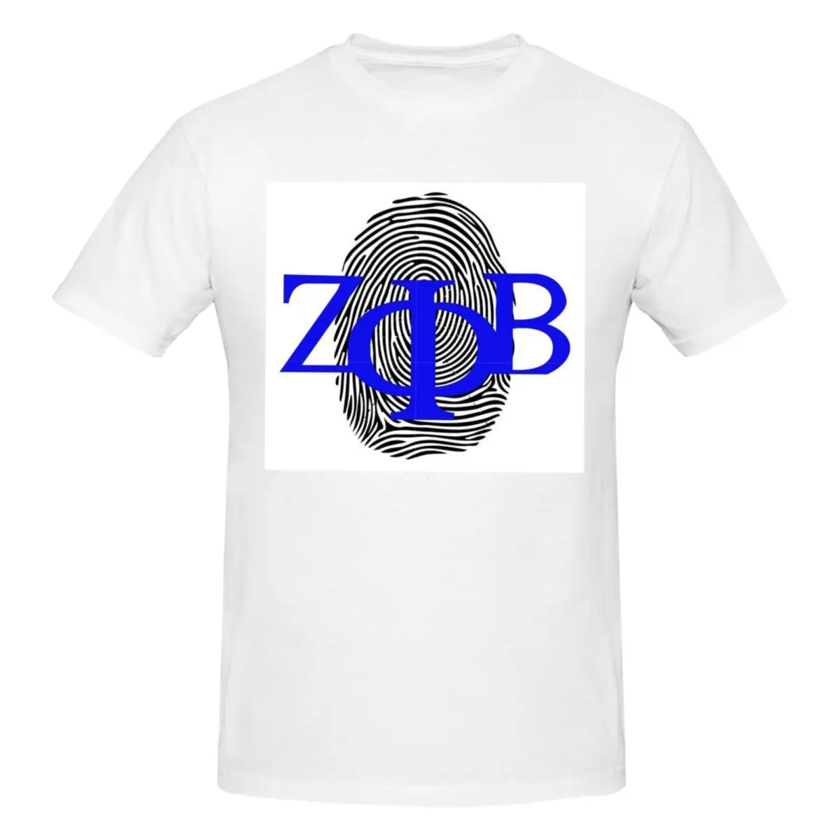 

Zeta Phi Beta Greek Letter 1920 ZOB Men T-Shirt Fashion Plus Size T Shirts Men's O-Neck Cotton Tees Short Summer Male