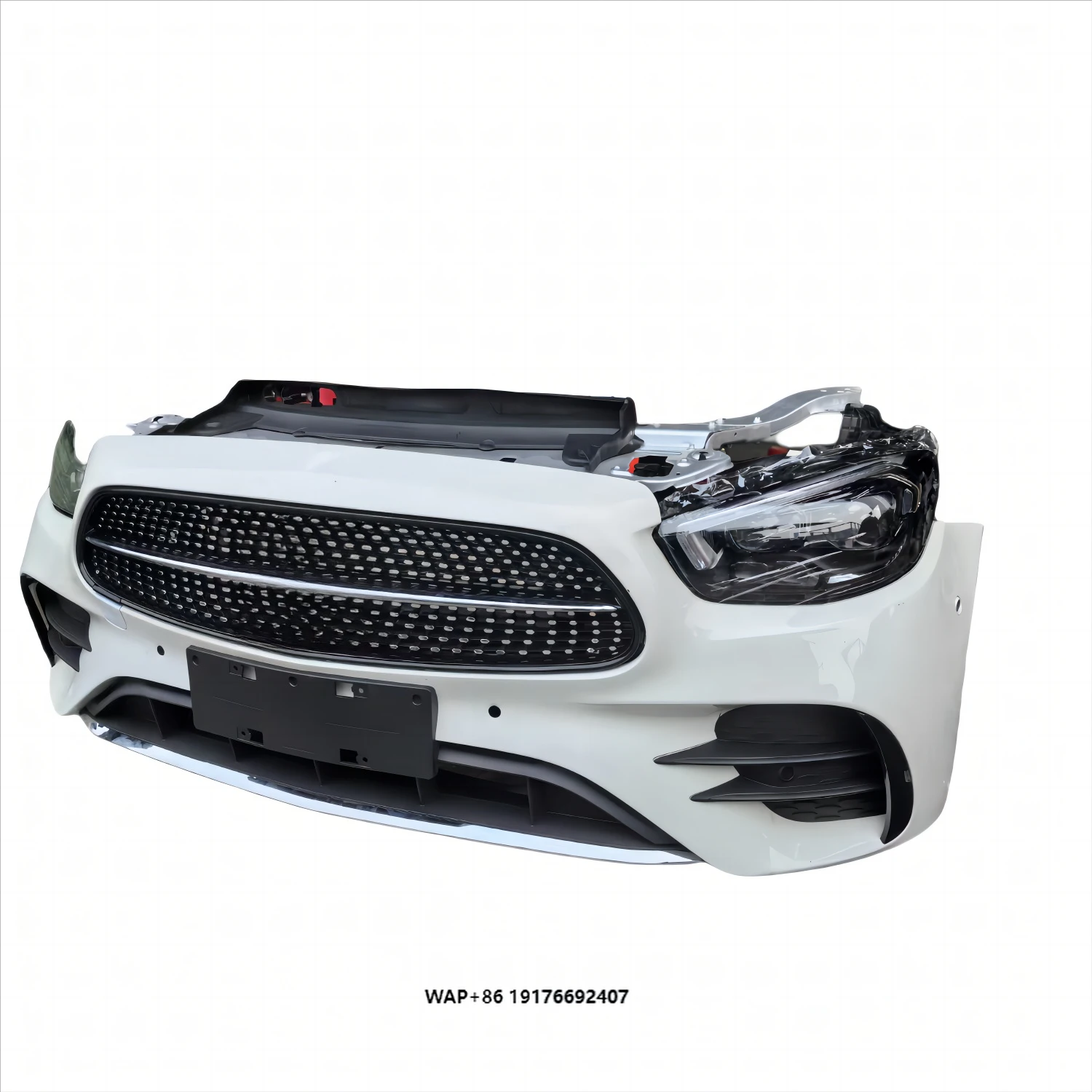 Suitable for  W213 E300Original Second-Hand Front End Combination Chrome Intake Hood Radiator