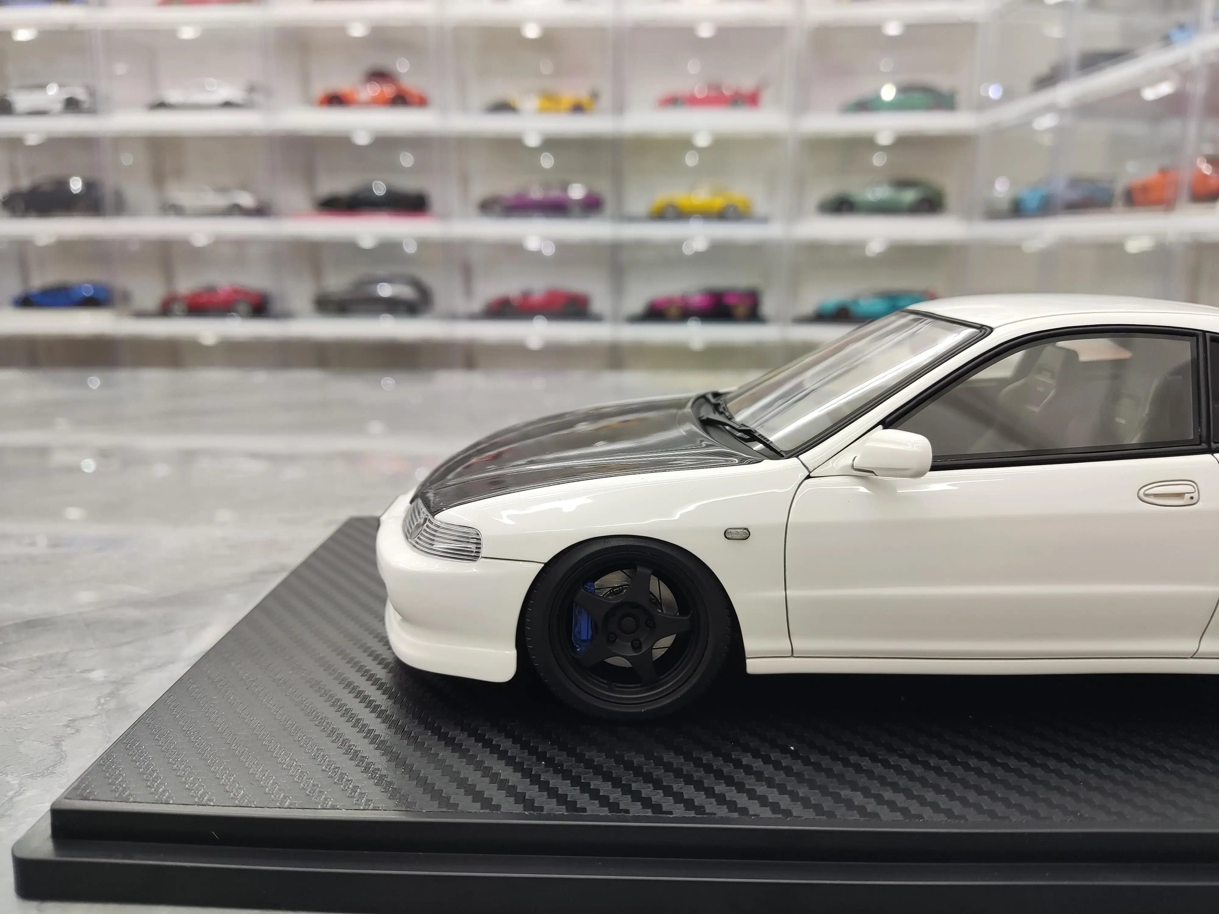 IG 1:18 INTEGRA DC2 TYPE R JDM Simulation Limited Edition Resin Metal Static Car Model Toy Gift