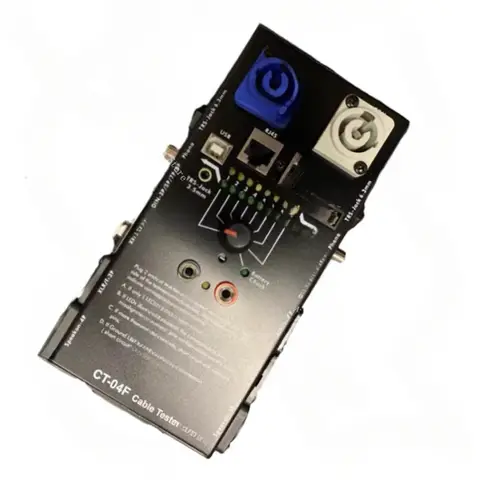 CT-20 Multifunktionell linjetestare Ljudlinje XLR-signallinjetestare 8 best sales Testare XLR - №6