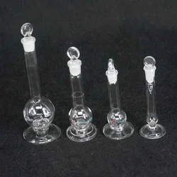 1ml/2ml/5ml/10ml Lab Volumetric Flask Measuring Borosilicate Glass With Stopper and Base Acid and Alkali Resist