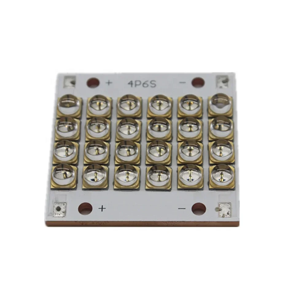 240W 365nm 385nm 395nm 405nm UV Led Chip Pcb Board for 3D Printer Curing / Painting Drying