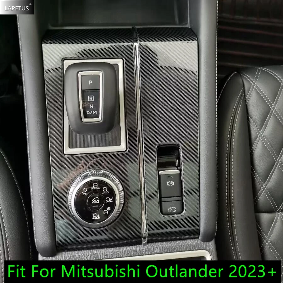 

Stainless Car Front Center Console Gear Shift Box Panel Trim Cover Trim Sticker Accessories For Mitsubishi Outlander 2023 2024