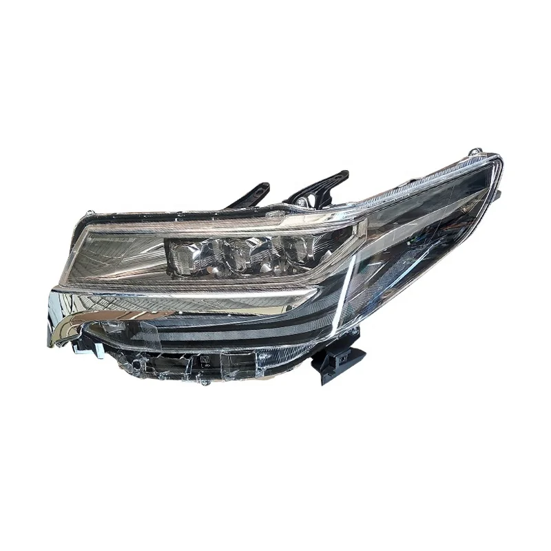 MAICTOP Car Accessories Front Led Headlight Turning Light for ALPHARD/VELLFIRE 2015-2021 3 Lens Head Lamp