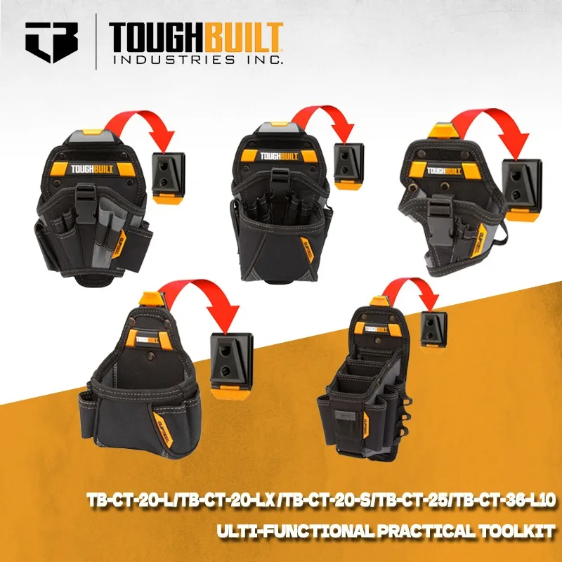 

TOUGHBUILT TB-CT-20-L TB-CT-20-LX TB-CT-20-S TB-CT-25 TB-CT-36-L10 Многофункциональная сверхпрочная сумка для хранения инструментов