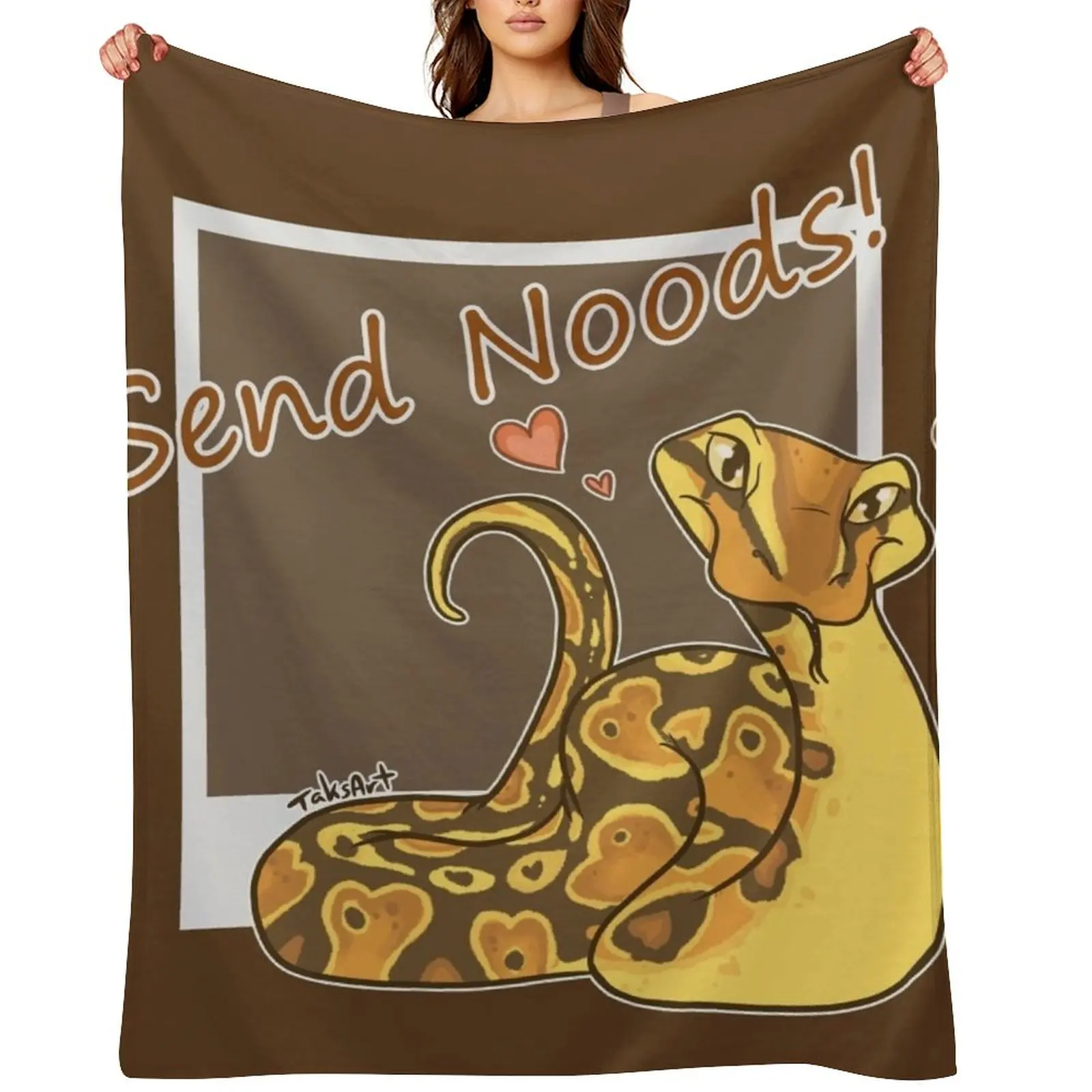 

Send Noods! Throw Blanket Thin Moving Blankets Sofas Of Decoration Kid'S Blankets