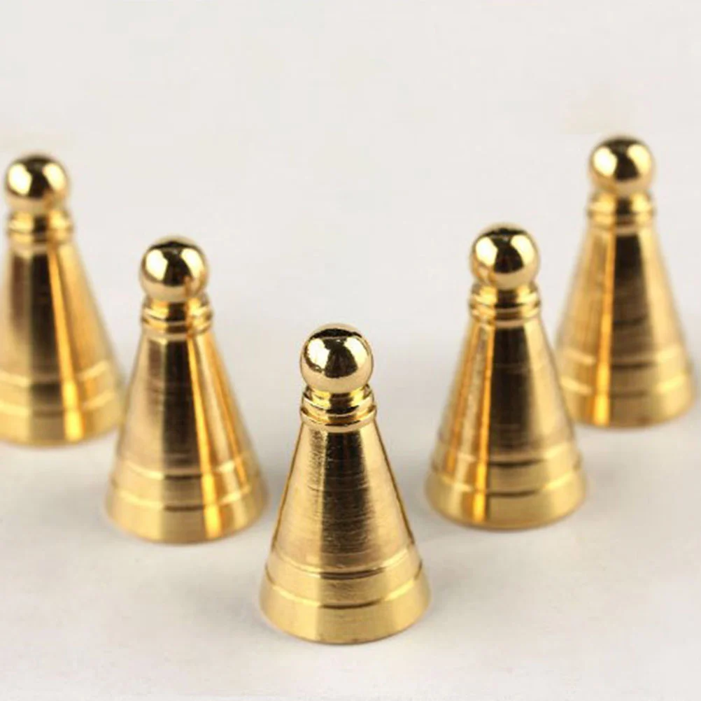 2 Brass Tower Incense Molds Agarwood Powder Making Tools Compact Shaping Moulds Decorative Cone Holders Home Office Use