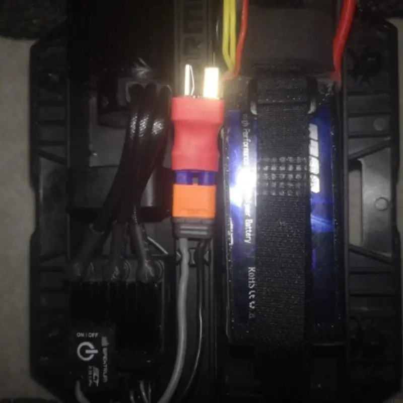 Y88B 4PCS EC2 para t plugue a plug fêmea conectores quadcóptero remoto masculino Substituição do adaptador