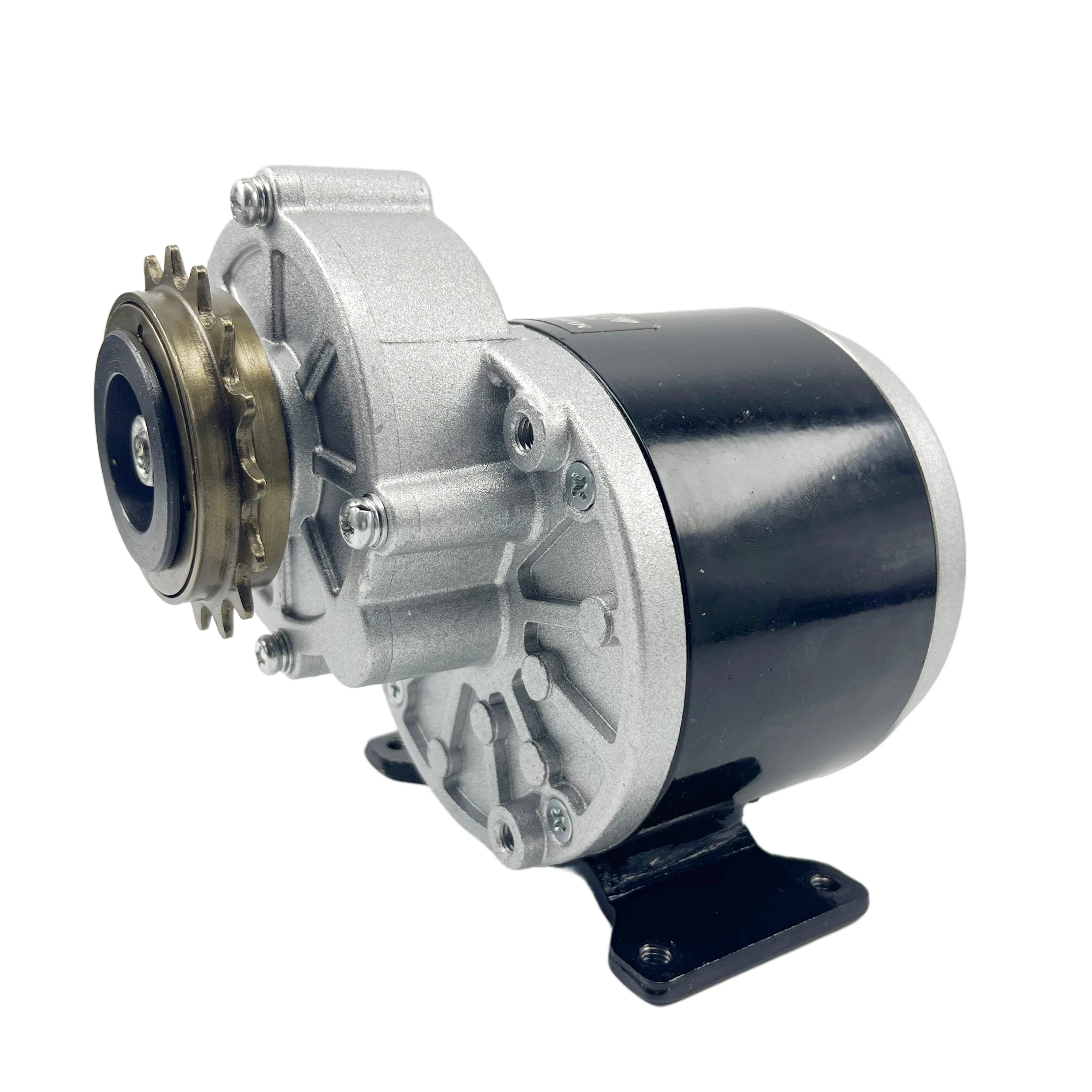 MY1016Z3  350W 24V / 36V  DC Brushed Gear Motor With 16 teeth Freewheel Sprocket, Direct Current Permanent Magnet Brush Motor