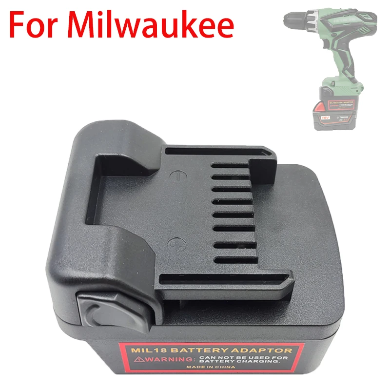 

For Milwaukee 18V Lithium-ion Batteries for Hitachi&Hikoki 18V Lithium-ion Battery Power Tools Drills Battery Adapter Converter
