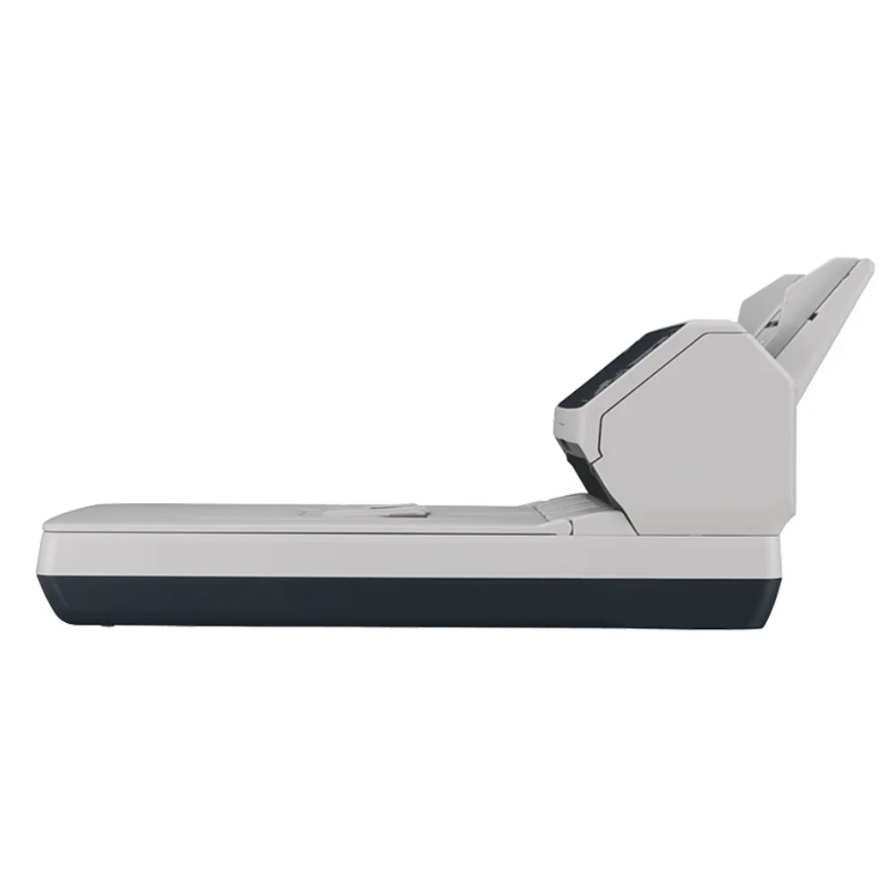 Fi-7230 Automatic High Resolution 600DPI A4 Duplex Document Scanner 55PPM Flatbed 80 Sheet ADF OCR PDF USB Office Scanner