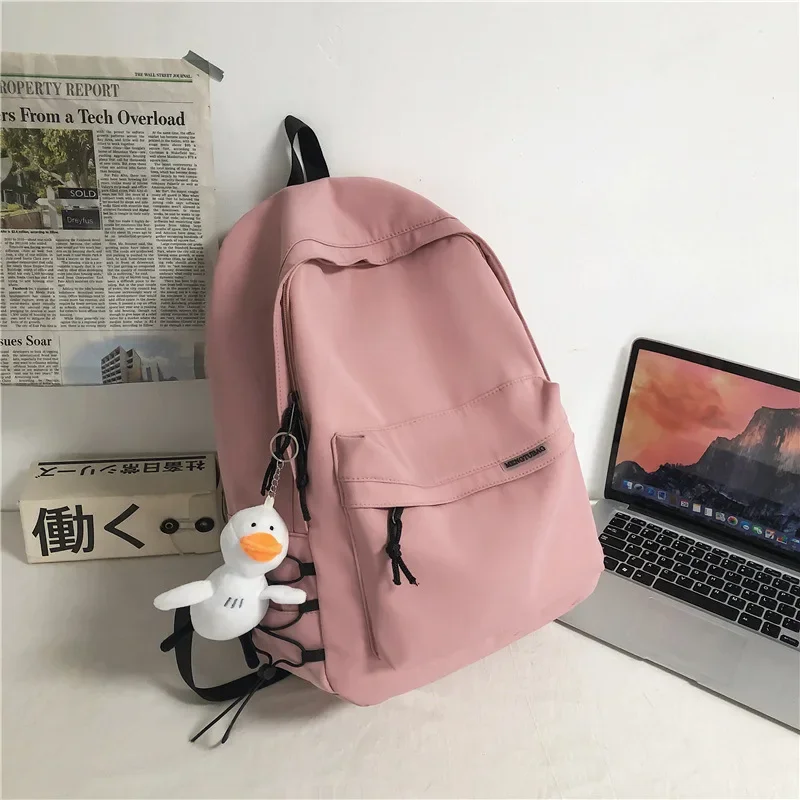 대용량 학교 배낭 여행 방수 나일론 여성 배낭 학교 가방 남자 Schoolbags Mochila