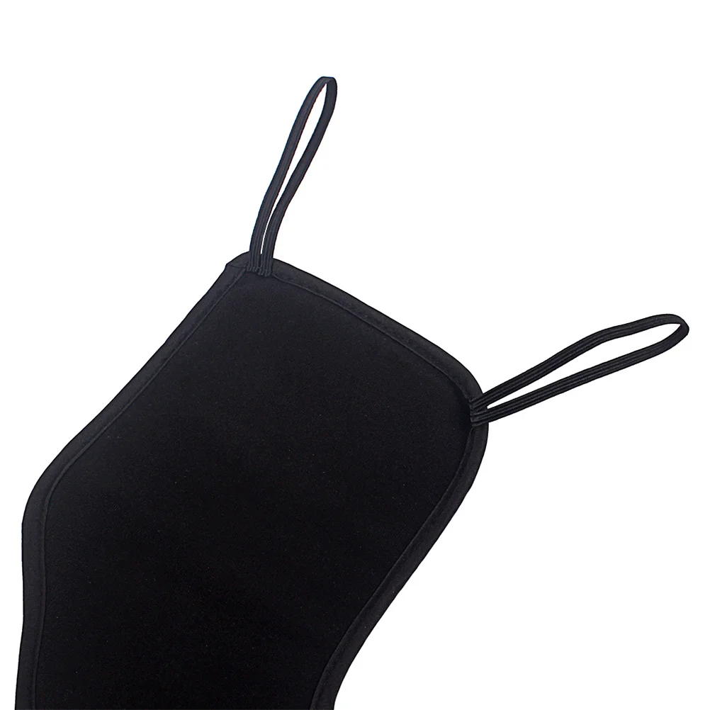 

Soft Elastic Violin Shoulder Rest Pad Chin Protector 4/4-3/4 1/2 1/4 1/8 Size Comfortable Playing Accessory Black Cotton Violin
