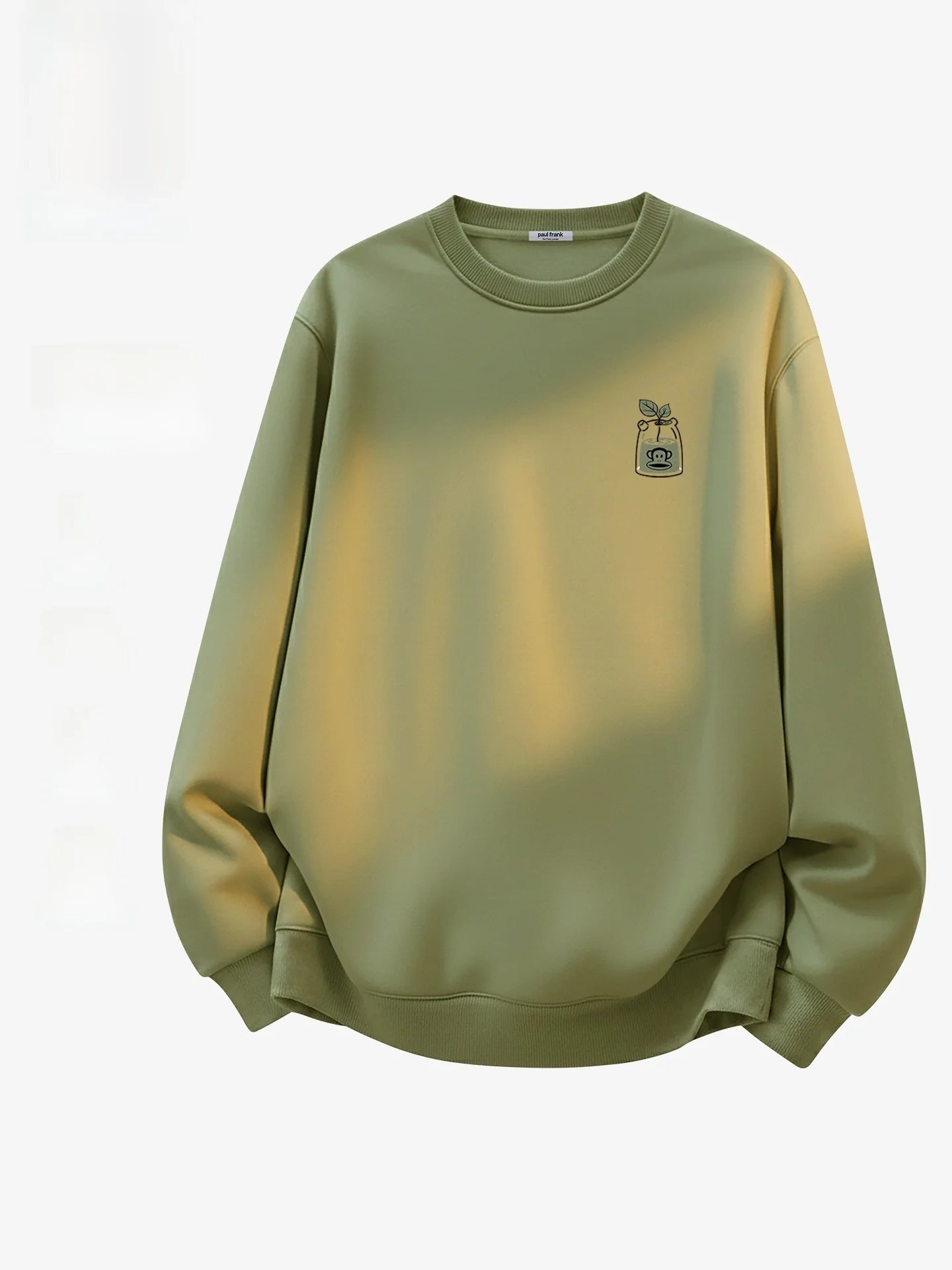 

M Hoodie round Ne Long Sve Loose Fit Spring een Casual Faion Urban Sle Student Couple Youth Wear