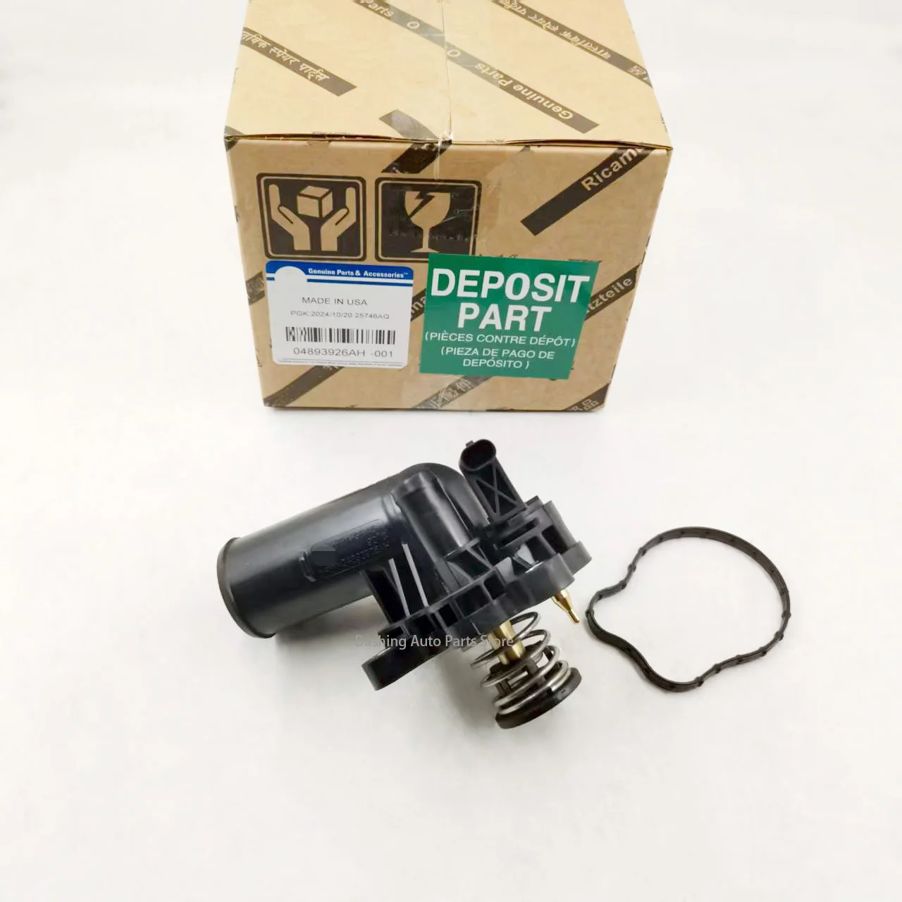 

Thermostat Housing 4893926AH For RAM 1500 2020~2021 jeep WRANGLER JK 2018 4893926AF 4893926AD 4893926AG