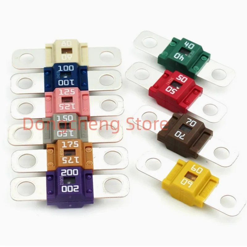 

PEC Fuse DC 58V 30A 40A 50A 60A 80A 100A 125A 150A 175A 200A Mini ANL AFS Car Auto Fuse Assortment Automotive Motorcycle NEW