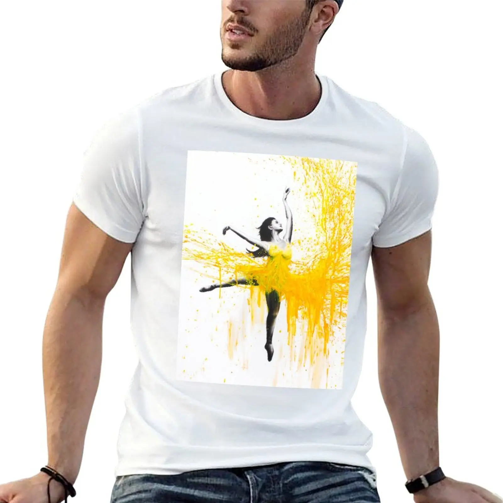 

Sunflower Dancer T-Shirt anime t shirts oversize funny t shirts cotton t shirts for man graphic funny T-shirt