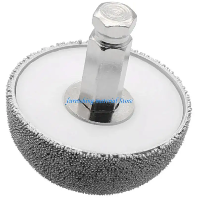 Y5GD Practical Aluminum Anodizing Flared Contours Wheel for Efficient Rubber Removal
