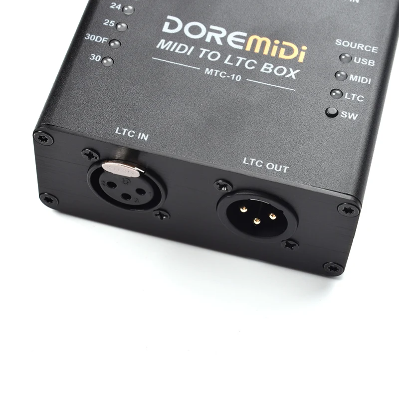 Imagem -04 - Midi para Ltc-dispositivo de Conversão Tempo Midi Smpte Projetado para Exibir Áudio e Iluminação