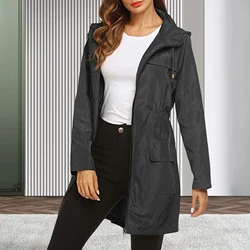 Women Zipper Hooded Raincoat Foldable and Easy to Carry for Adults Teenagers Women Men