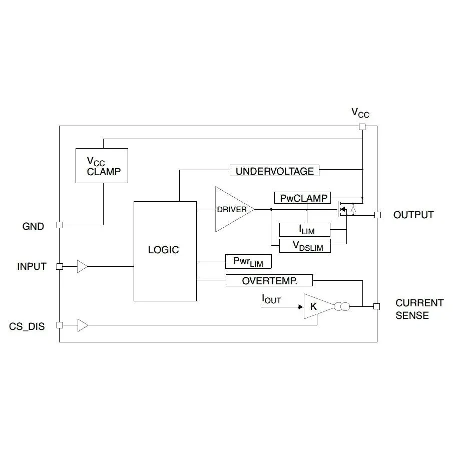 VN5016A PowerSSO-12 Chip VN5016AJTR-E