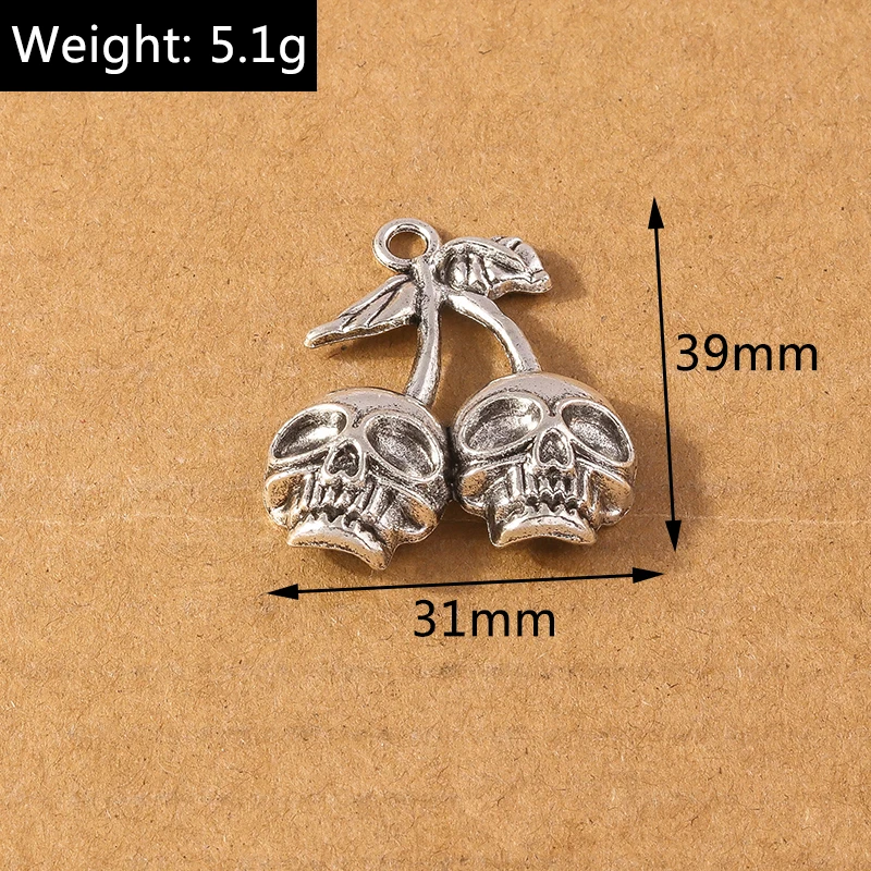 4 Stück Legierung Religiöses Kreuz Charms für Schmuckherstellung Gothic Punk Metall Anhänger DIY Ohrringe Halskette Zubehör Zubehör – Detail 4