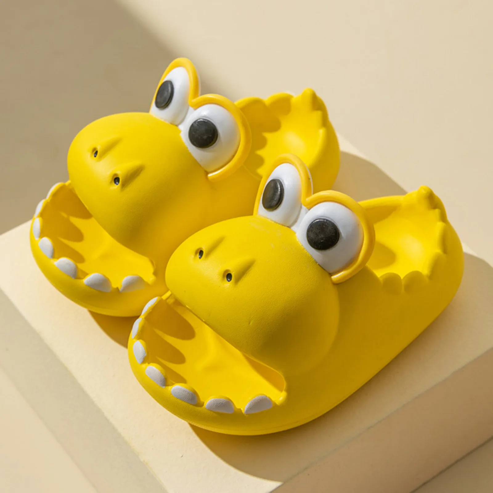 2024 Fashion Dinosaur Sandals Boy Girl Kid Shoes Cute Dinosaur Slippers Non-Slip Baby Bathroom Slipper Soft Eva Slides Shoes