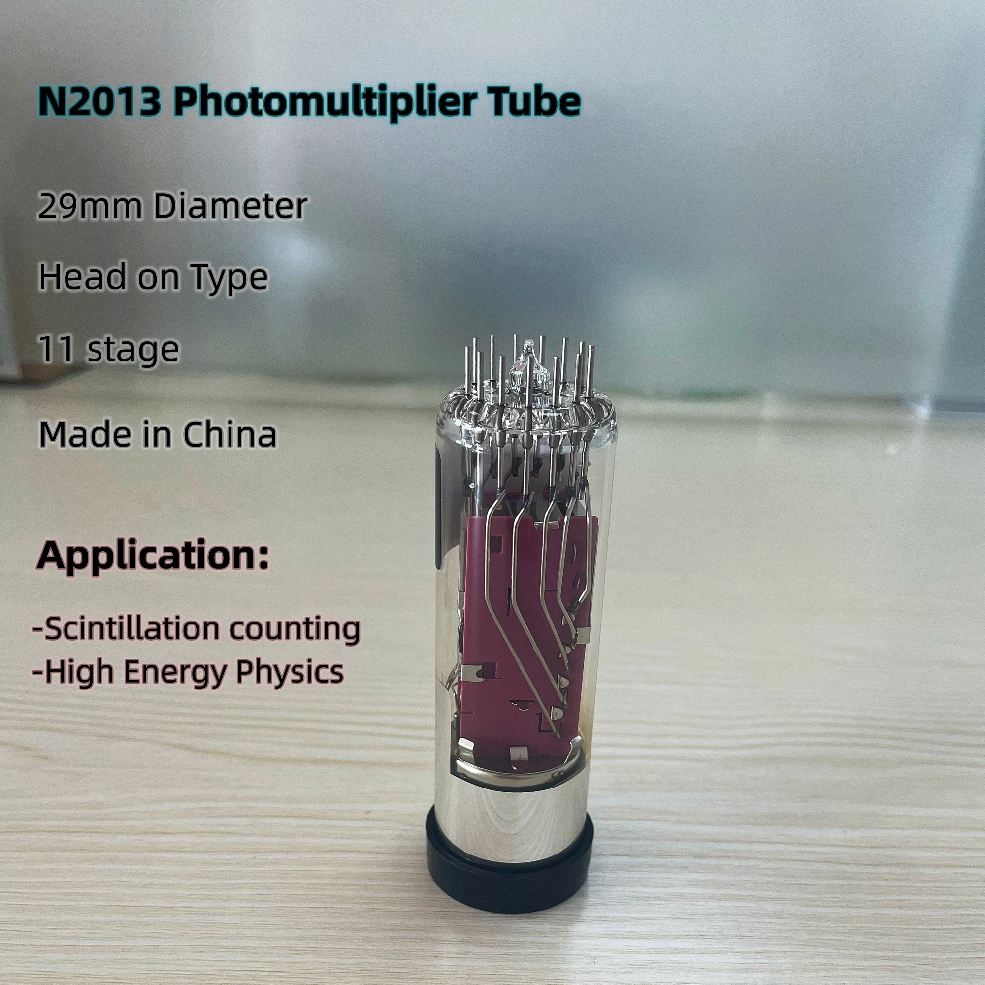 N2013 Dynode Photomultiplier Tube PMT for Radiation Detection Scintillation Detector