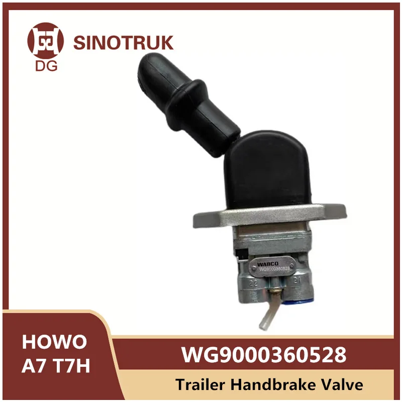 WG9000360528 Trailer Handbrake Valve For SIONTRUK HOWO A7 T7H Cab Air Brake Parking Switch Truck Parts