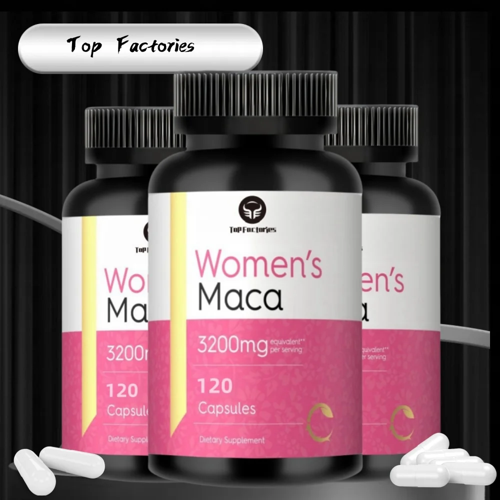 

Top Factories Women's Macagen Capsules - Women's Fertility Supplement Contains 3200mg To Support Hormonal Balance And Fertility