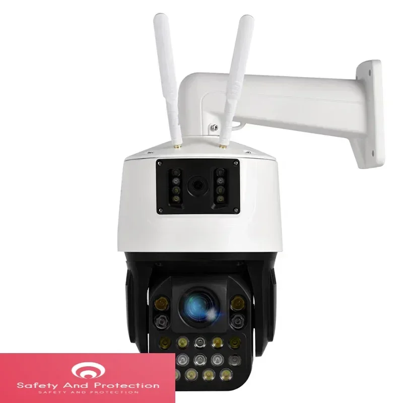 

Seetong Wireless 20X Optical Zoom 4MP Dual Lens 360 Degree Rotate WIFI PTZ Camera Auto Tracking Full Color Night Vision