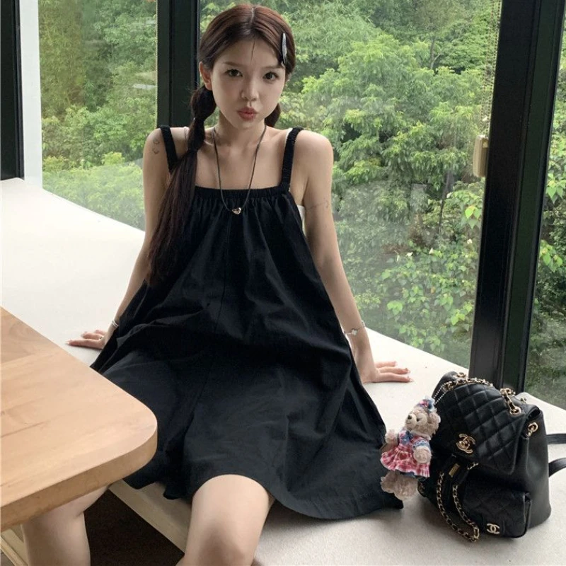 Wide Leg Rompers Women Clothing Loose Sporty Pure Casual Ulzzang High Waist Simple Literary Streetwear Holiday Tender Mujer Chic