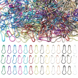 200pcs Mix Safety Pins Metal Gourd Pins Crochet Locking Knitting Cross Stitch Marker Tag Clips Hangtag DIY Sewing Tools Needle