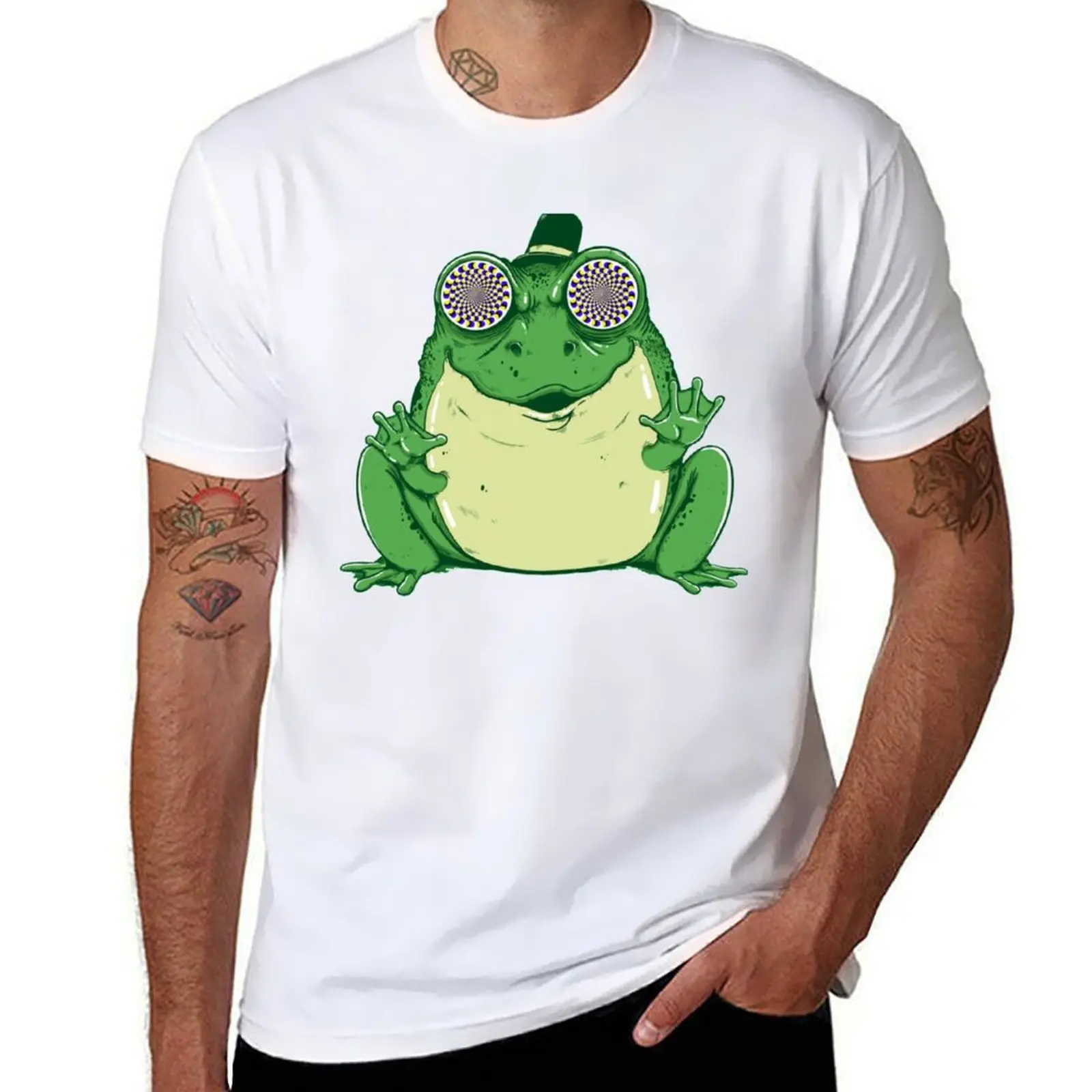 

hypno-frog T-Shirt t shirts for man cotton soft man t shirts high quality luxury brand T-Shirt