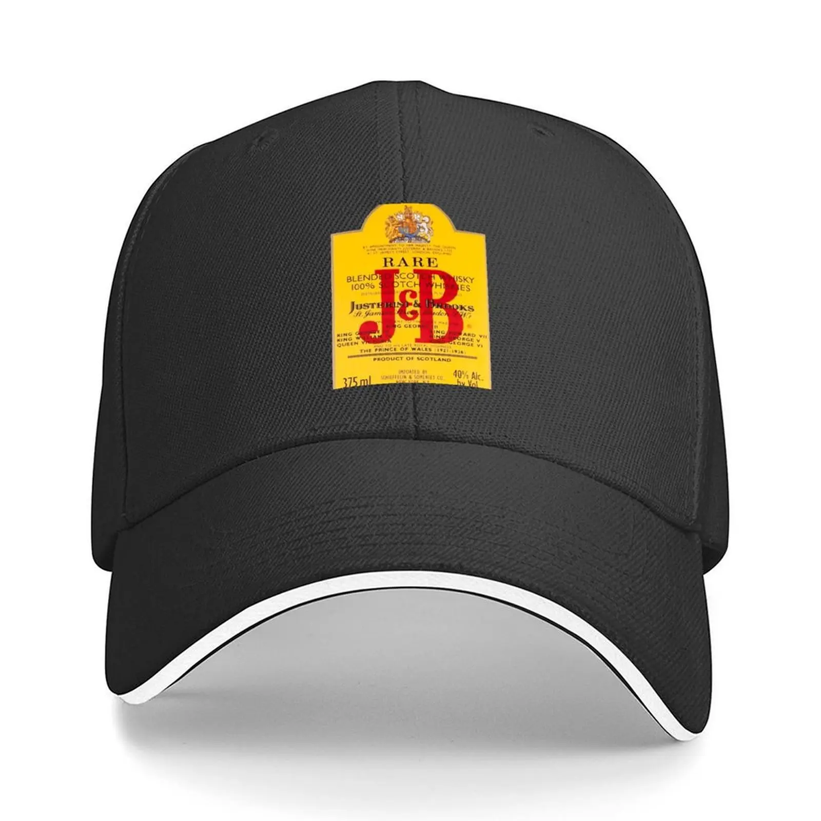 

JB Rare Scotch Whisky Blend Baseball Cap Hip Hop tactical cap Hat Man For The Sun luxury woman cap For Women Men's