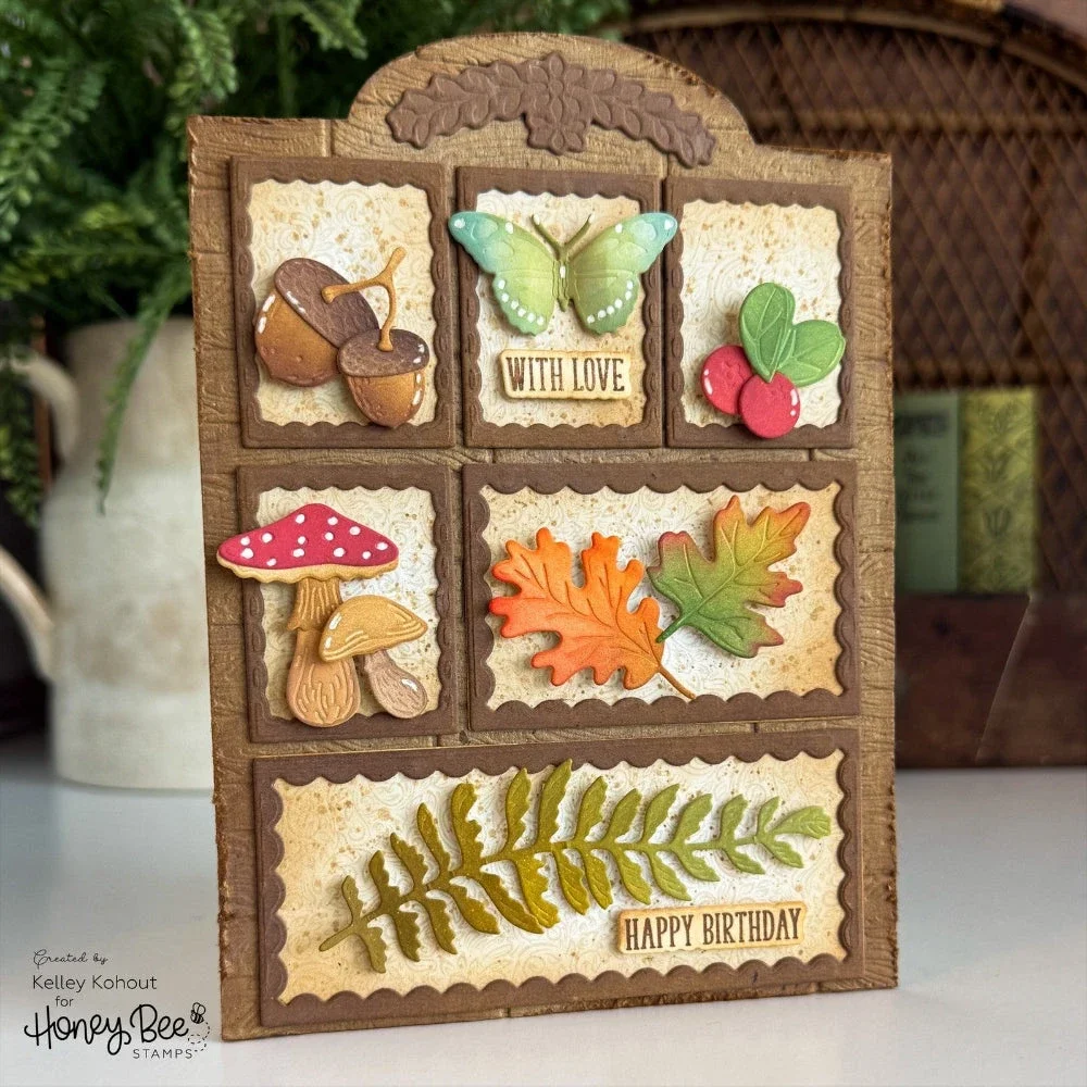 Fall 2026 Release Acorn Ember Ghost Halloween Metal Cutting Dies Clear Stamps Stencil Hot Foil For DIY Scrapbook Paper September view 2