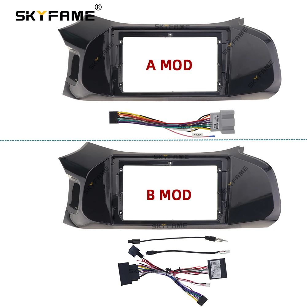 

SKYFAME для Chevrolet Onix Prisma Spin автомобильная рамка Fascia адаптер Canbus Box декодер Android радио приборная панель комплект