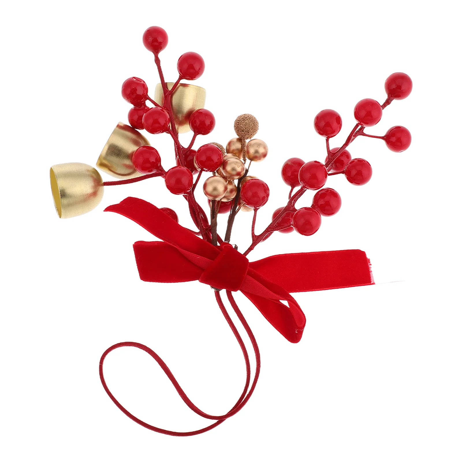 

Christmas Rv Door Hanging Red Berries Artificial Flowers Holiday Decoration Festive Entrance Door Decor Indoor Use