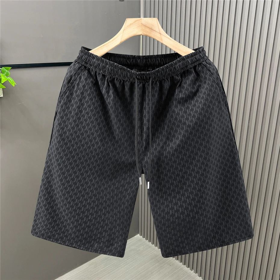 Summer Quick-drying Shorts Men 11XL Plus Size Stretch Shorts Fashion Casual Short Pants Male Big Size 10XL
