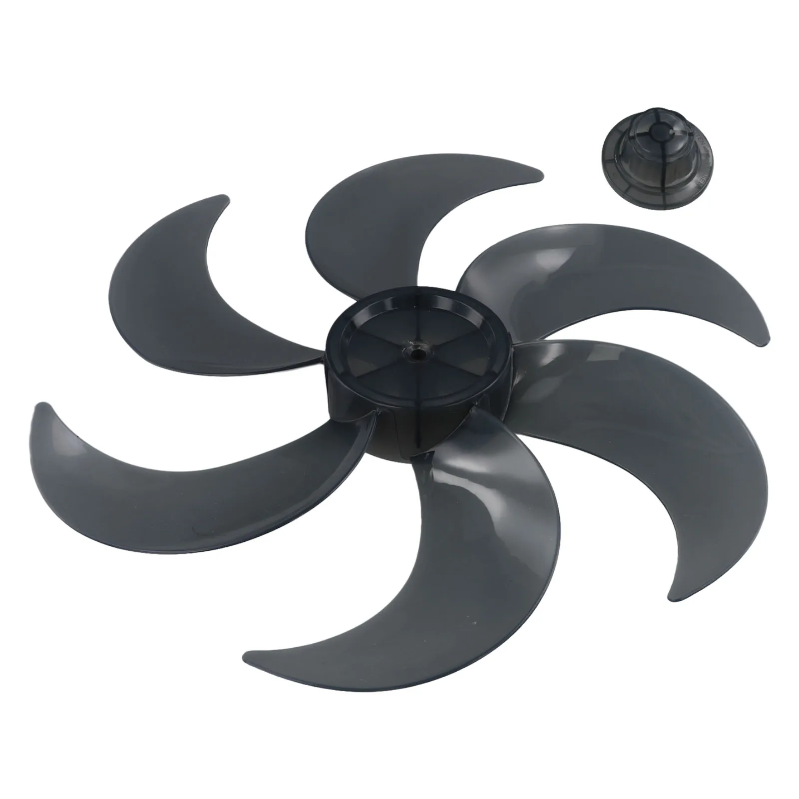 6 Blade Plastic Fan Blade Replacement for 16 Inch Pedestal and Table Fans and Stable Design for Long lasting Performance
