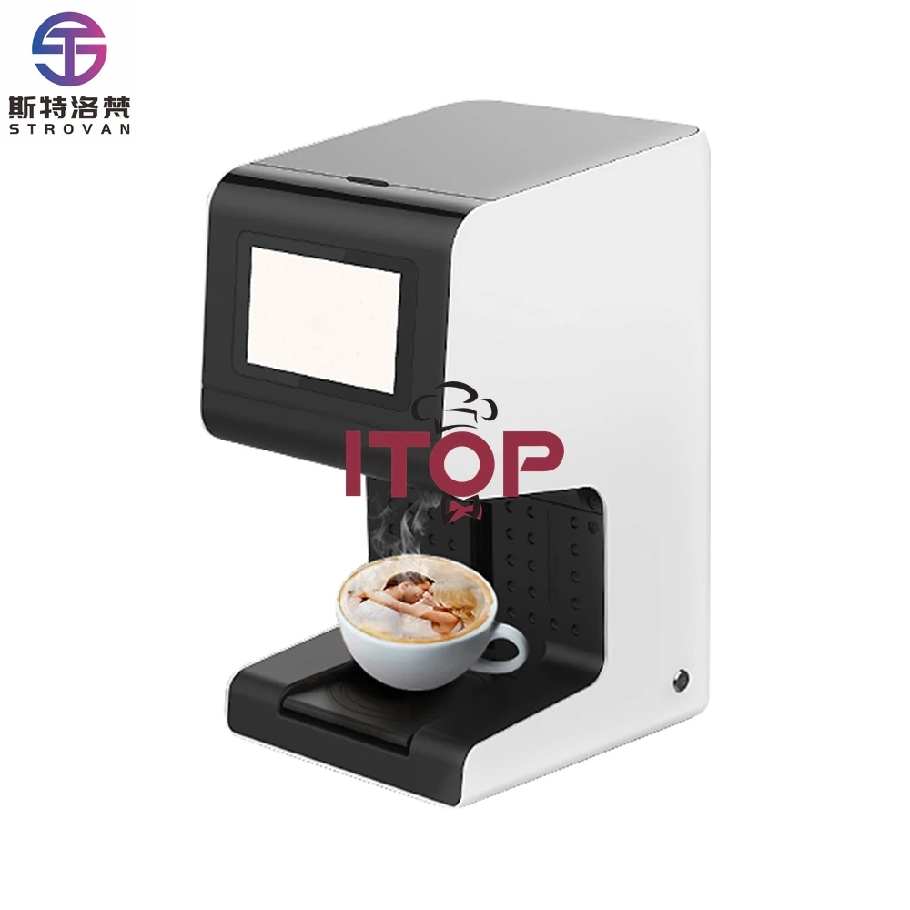 STLF JW تصميم جديد طباعة القهوة Selfie طابعة القهوة رائجة البيع آلة طابعة القهوة Latte ثلاثية الأبعاد التجارية