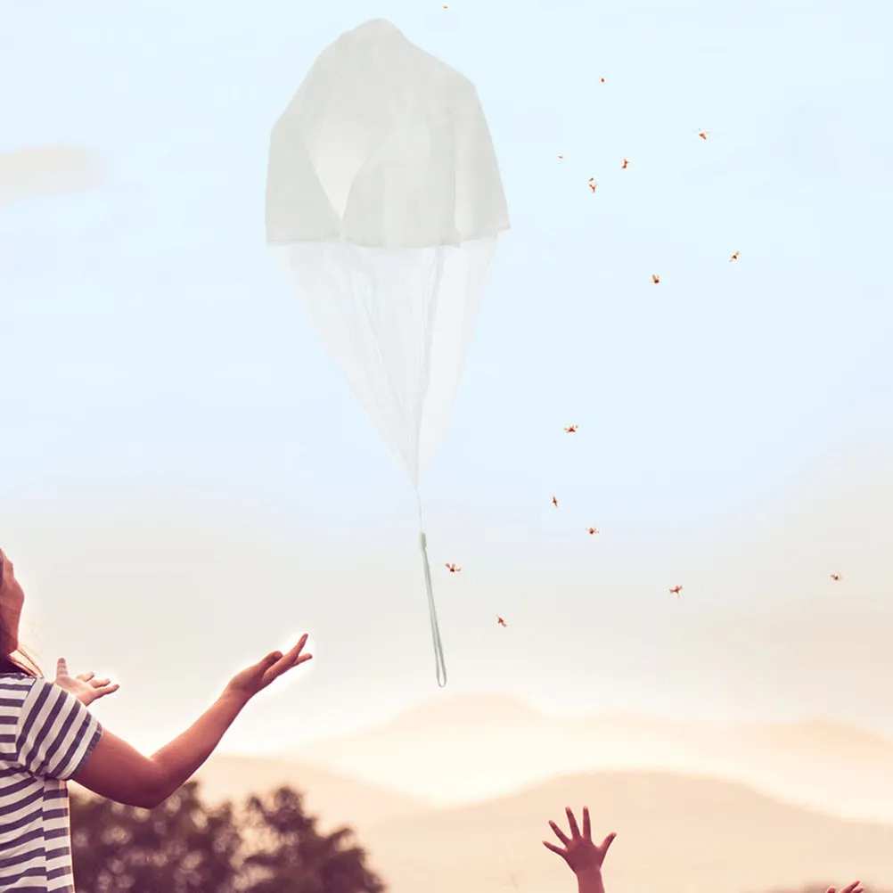 

Набор из 3 парашютов для ручного запуска, разноцветные имитационные игрушки для детей, развивающие игры на открытом воздухе