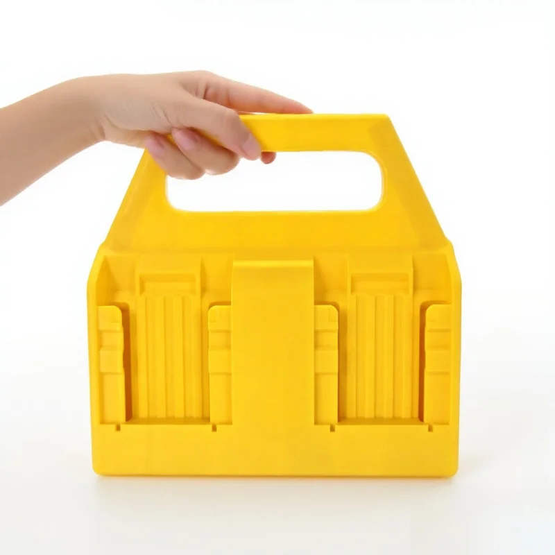 Ручной подвесной держатель для установки в стойку для Dewalt 18 В 20 В DCB203 DCB205, портативный литий-ионный аккумулятор с 4 слотами, фиксированный кронштейн для хранения