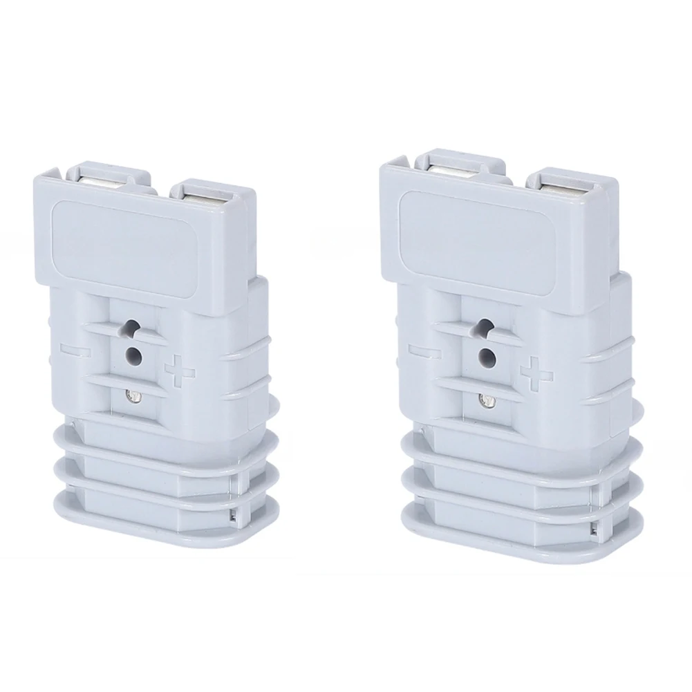 50Amp Connectors Battery Quick Connector Effortless Installation Flame-Retardant Material Connector Battery Power Setup