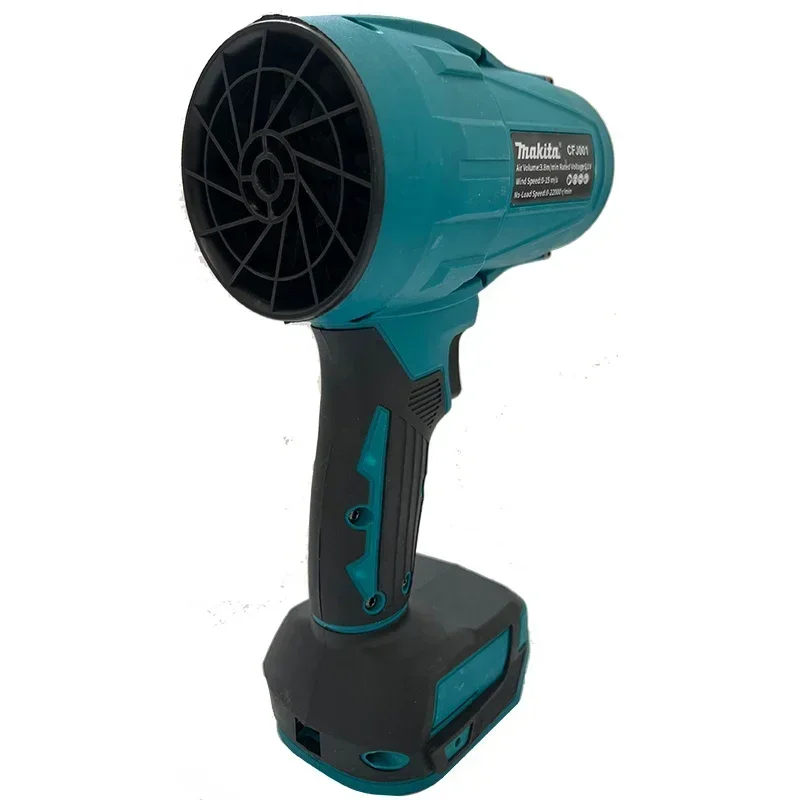 Makita 30000RPM Violent Blower Turbo Jet Fan 18V Electric Air Duster Wind Speed Turbo Rechargeable with Light Car Cleanin Tool image 2