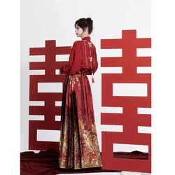 Nuovo L001 Hanfu gonna donna Costume tradizionale cinese Mamianqun Ming Dynasty