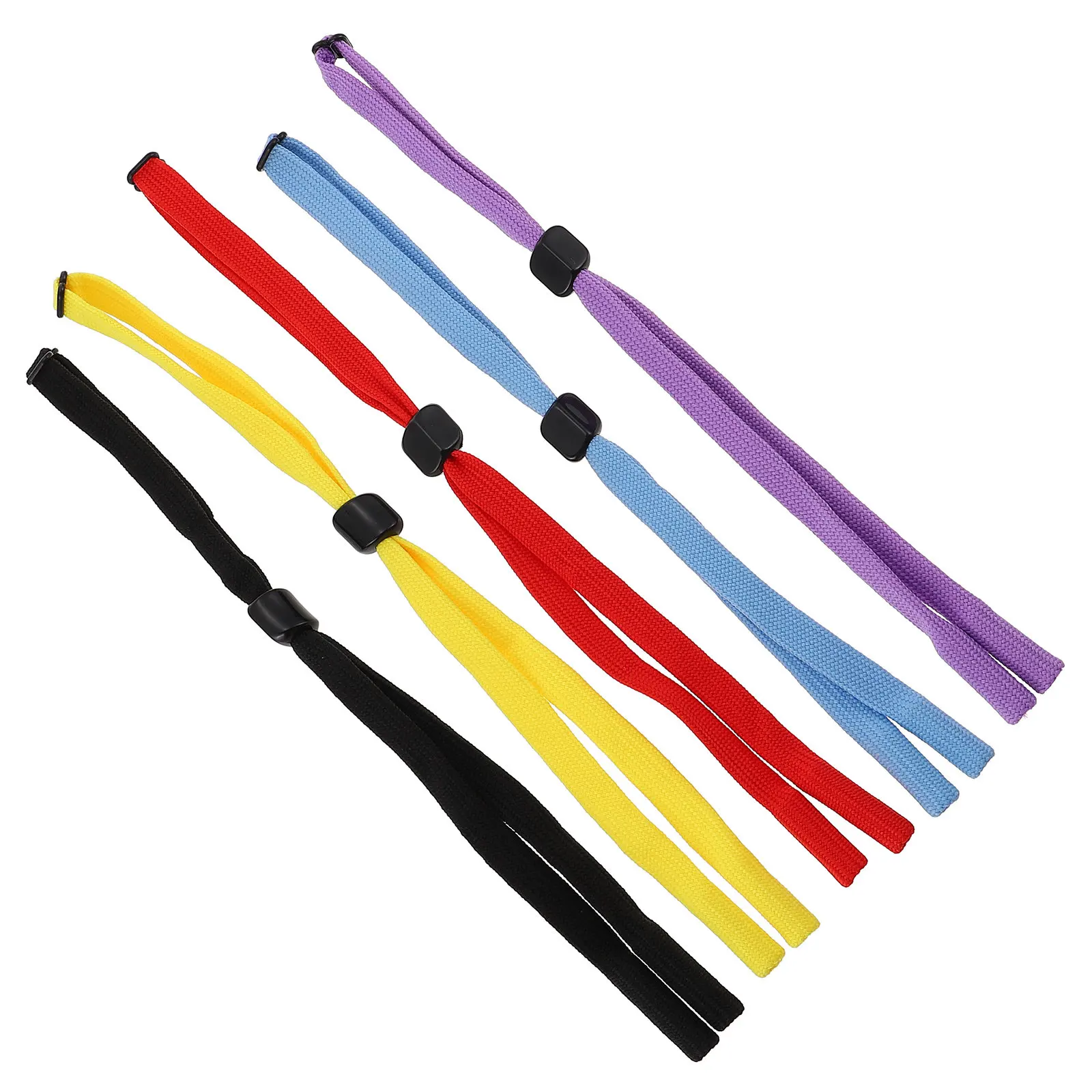 

5Pcs Anti-Lost Glasses Holders Wear-Resistant Adjustable Eyeglass Lanyards Portable Replacement Glasses Accessory